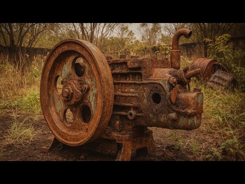 Restoration Old the Worst D8 R180 Diesel Engine | Rebuild and Repair the Best Diesel Engine