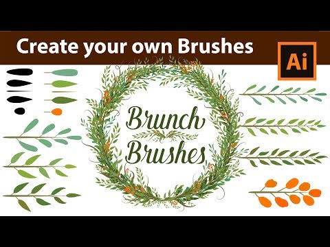 How to create custom Branch Brushes in Adobe Illustrator