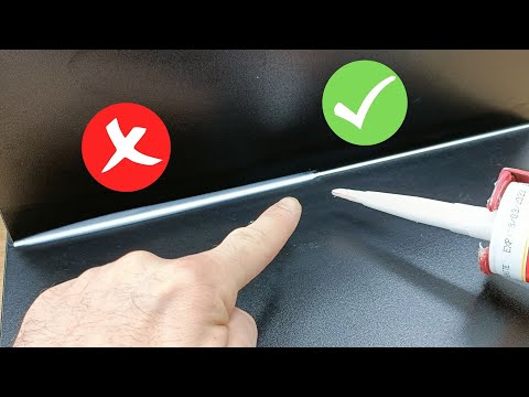 Meet this silicone trick! How to put the perfect silicone every time.