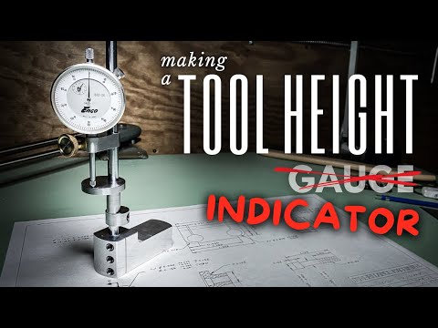 A FANCY Lathe Tool Height Gauge || INHERITANCE MACHINING