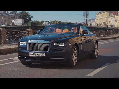 Типовая тачка успешного блогера. Rolls-Royce Dawn за 36 миллионов.