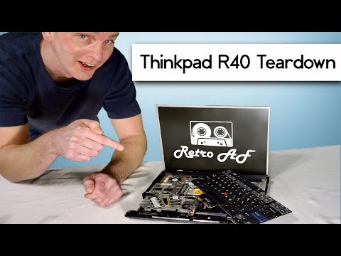 IBM Thinkpad R40 Teardown