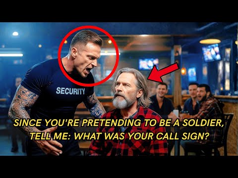An Ex-SEAL Asked the Homeless Veteran His Call Sign — “PHANTOM” Made the Bar Go Silent