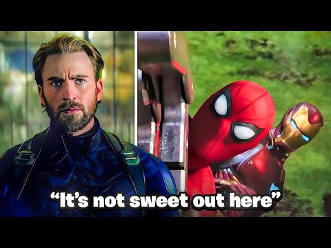 When THE AVENGERS defended earth from Thanos's GOONS