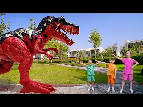 ไดโนเสาร์ฟื้นคืนชีพในบ้าน Stephi! 🦖🏠