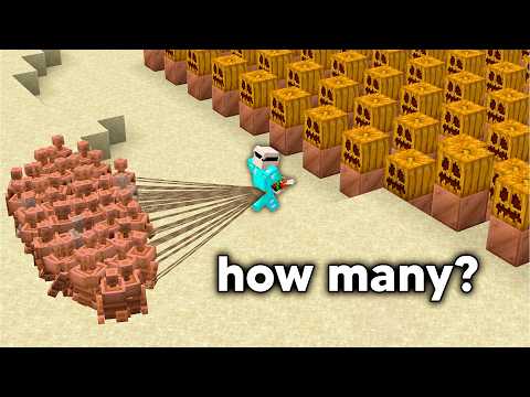 How Many Copper Golems can you make in 1 Hour?