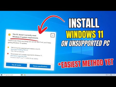This EASY Trick lets you Install Windows 11 on UNSUPPORTED Computers