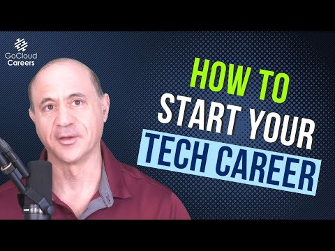 How to Start Your Tech Career: Conquer the Hardest First Step