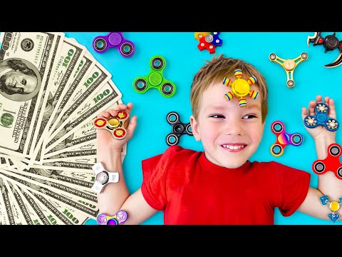 НАПЕЧАТАЛИ Деньги и КУПИЛИ Очень Много СПИННЕРов!