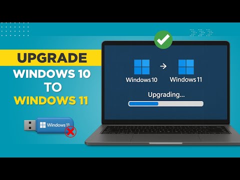 Upgrade Windows 10 to Windows 11 for Free – No USB, No Data Loss