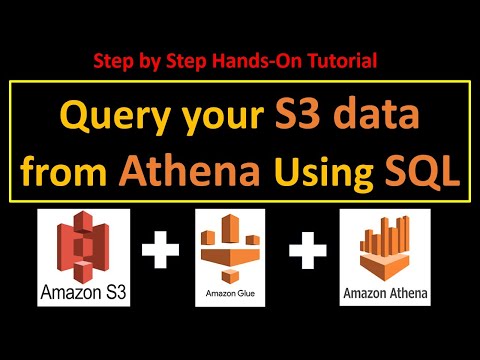 How to query S3 data from Athena using SQL | AWS Athena Hands On Tutorial | Create Athena Tables