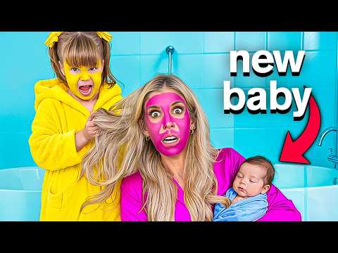 Morning Routine with New Baby (First Day of School)