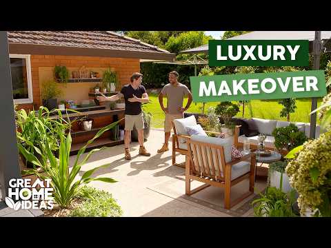 Turning Dated Courtyard Into Stunning Hosting Space | Great Home Ideas