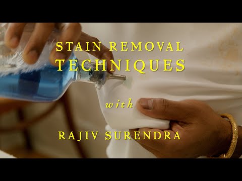 Stain Removal Techniques with Rajiv Surendra (A Complete Guide)
