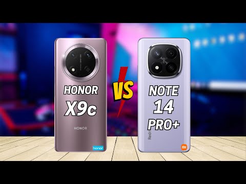Honor X9c vs Redmi Note 14 Pro Plus