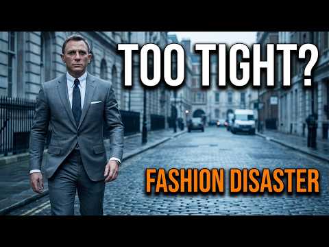 Craig’s Bond Suits Are Iconic… But the Fit Is Often Wrong