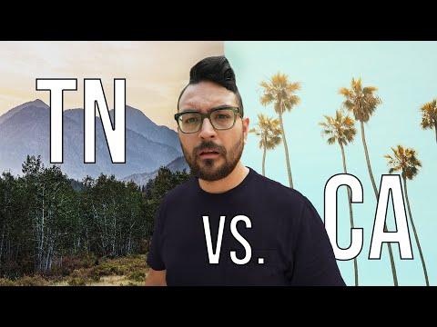 Tennessee vs. California. My honest thoughts a year after leaving LA.
