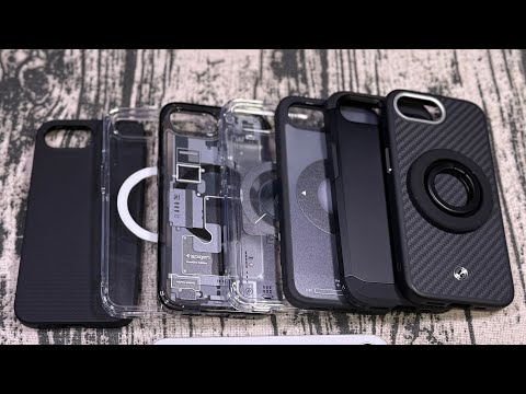 iPhone 16E - Spigen Cases and Accessories Lineup