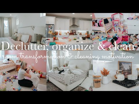 DECLUTTER, ORGANIZE & CLEAN!! || SATURDAY MORNING HOME RESET || CLEAN WITH ME