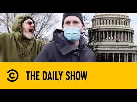 Jordan Klepper On The Front Lines Of The Capitol Hill Riots | The Daily Show With Trevor Noah