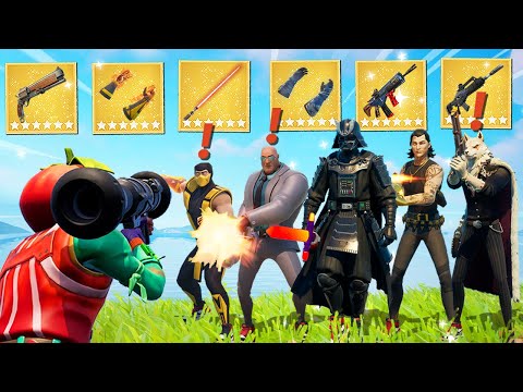 I Eliminated EVERY *MYTHIC BOSS* in Fortnite