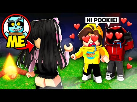 Pretending To Be An EGIRL To Troll My FRIENDS In 99 Nights In The Forest