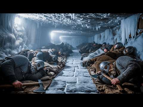 How Vikings Slept In Underground Turf Houses In Winter Cold | Documentary For Sleep