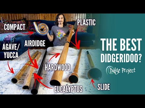 Didgeridoo Comparison: Eucalyptus, Yucca/Agave, Hardwood, Airdidge, Compact, Travel, WoodSlide etc.