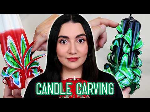 I Tried Candle Carving For The First Time