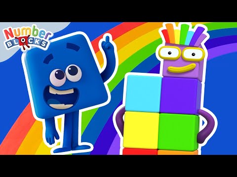 Counting Rainbows with Numberblocks! | Learn colours and counting | @Blocks-Universe
