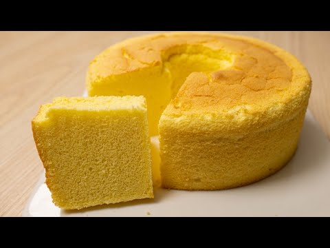 Lime Chiffon Cake, refreshing and easy to make