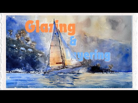 What Happens When I Add Glazing to a Finished Watercolor?