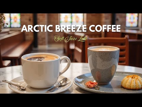 Arctic Breeze Coffee Bossa Nova ☕ Soft Brazilian Jazz Warming Up a Quiet Snowy Morning Café