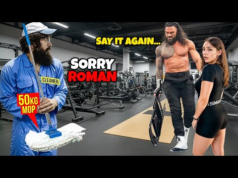 ELITE Weightlifter ANATOLY Lifts 50KG Mop in the Gym… Everyone Was Shocked! 😱💪🧹#3