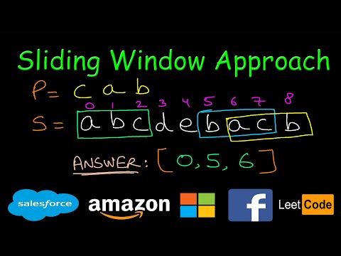 Find All Anagrams in a String | Sliding window | Leetcode #438