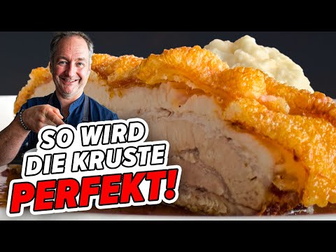 Bavarian pork roast – with a brutally crispy crust!