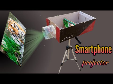 Smartphone projector| How to make projector at home