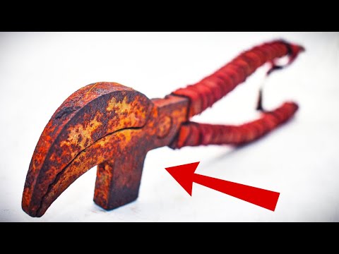Antique Cobbler Plier Restoration | Rusty Plier Restoration.