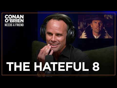 Walton Goggins Caught Kurt Russell Talking To A Chair | Conan O'Brien Needs A Friend
