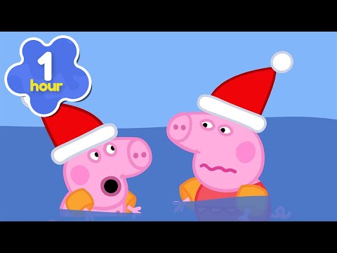 The CHILLY Christmas Swim 🎅 Peppa Pig Swimming 🏊 Peppa Pig Full Episodes | 30 Minutes
