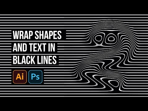 Create a 3D effect with the displacement filter | Adobe Illustrator & Photoshop