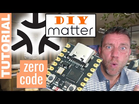 No Code Matter Project: Turn an ESP into a Matter compatible device in 15 minutes