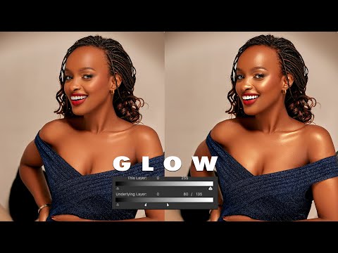 Make SKIN GLOW in Photoshop | Add Glow or Shine to skin in Photoshop - Photoshop Tutorial