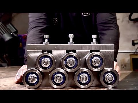 An incredible device made out of a piece of metal and...