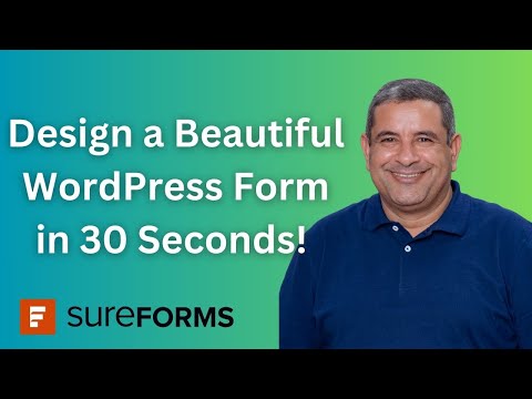 Learn How to Quickly Create WordPress Forms With SureForms Pluging!