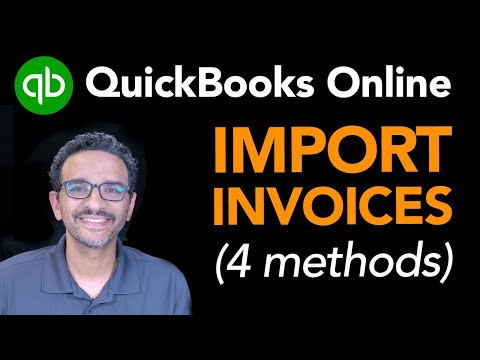 QuickBooks Online: Importing Invoices