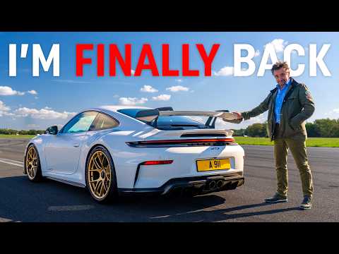 Richard Hammond Returns to the Top Gear Test Track with a New Porsche