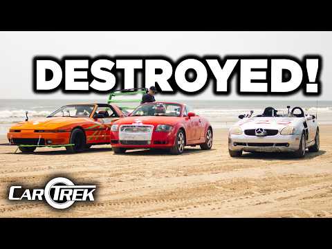 Driving 750 miles in our cheap, broken sports cars was a NIGHTMARE! Car Trek 11 Finale