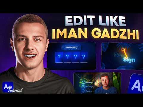 The Complete Guide to Editing like Iman Gadzhi in 2025! (Masterclass)