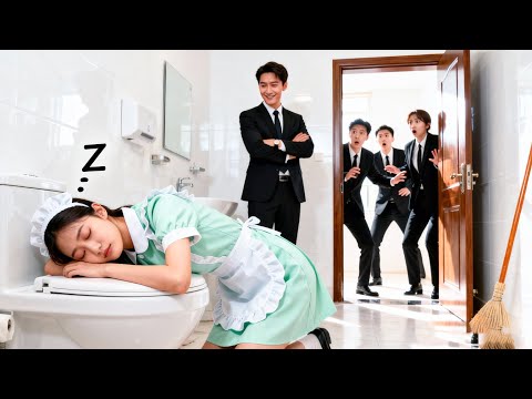 Working 4 Jobs & Sleeping in the Toilet—The Poor Maid Captured the CEO’s Heart!